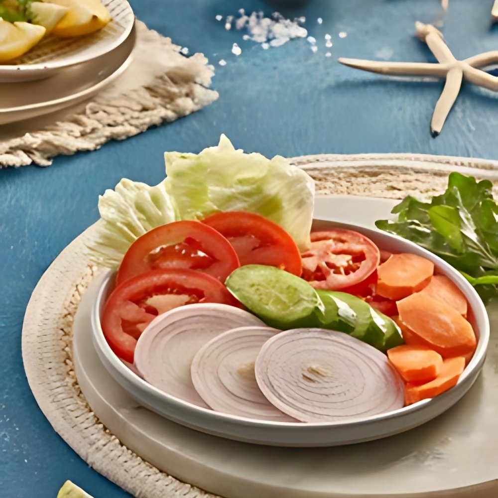 سلطة طرنشات (1000 x 1000 px) Sliced Salad - Image 1